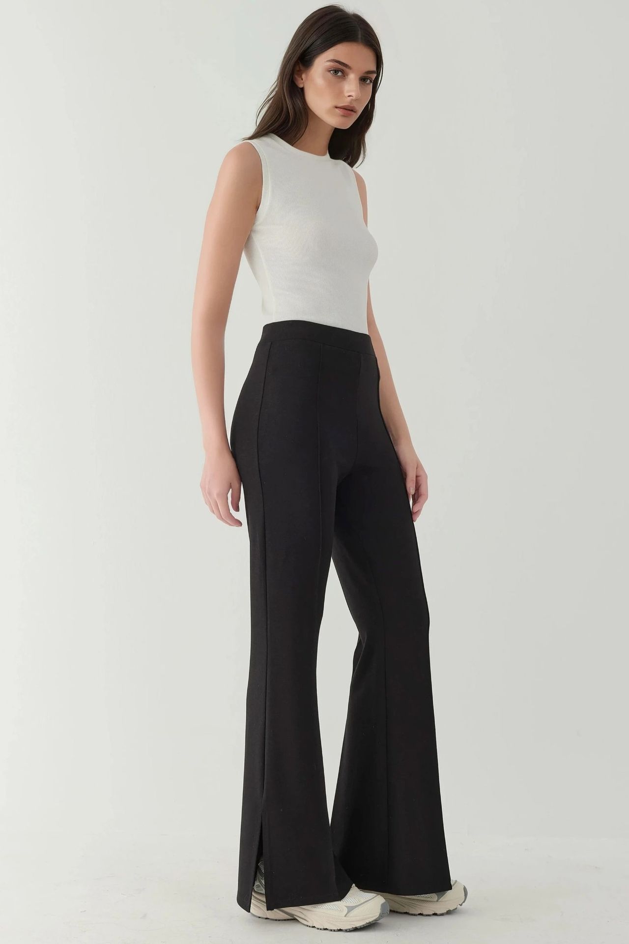 High Waist Flare Pants 7