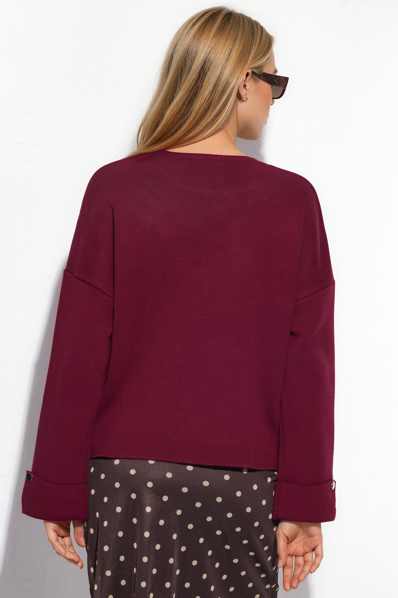 Button Detailed Knit Sweater 3