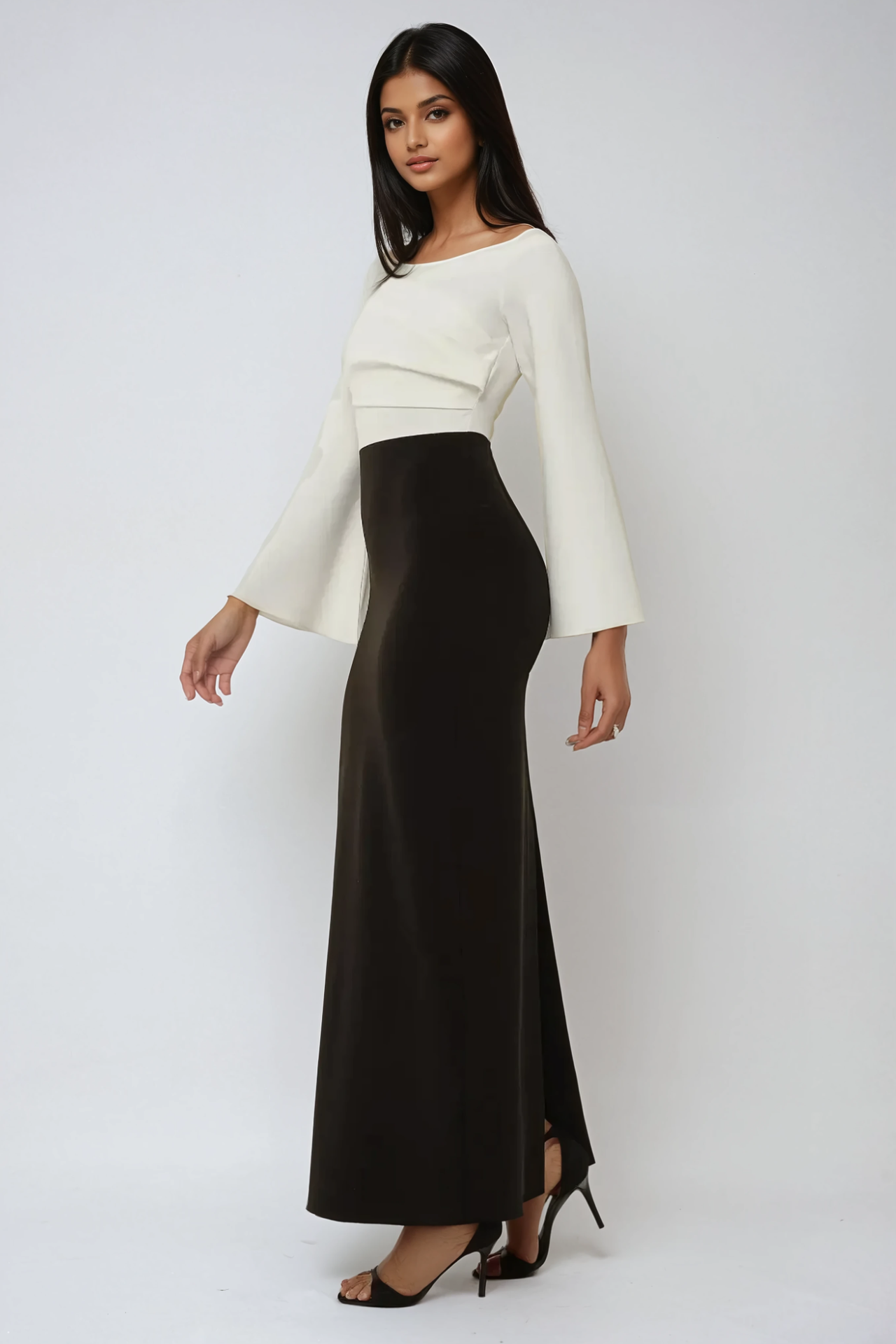 Elegant Exclusive Tailored Maxi Dress 