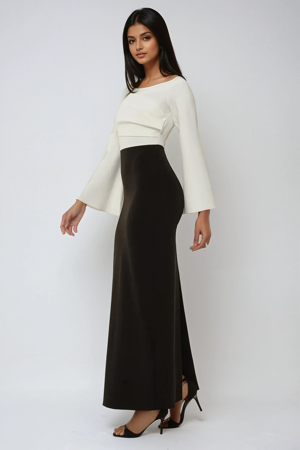 Elegant Exclusive Tailored Maxi Dress 