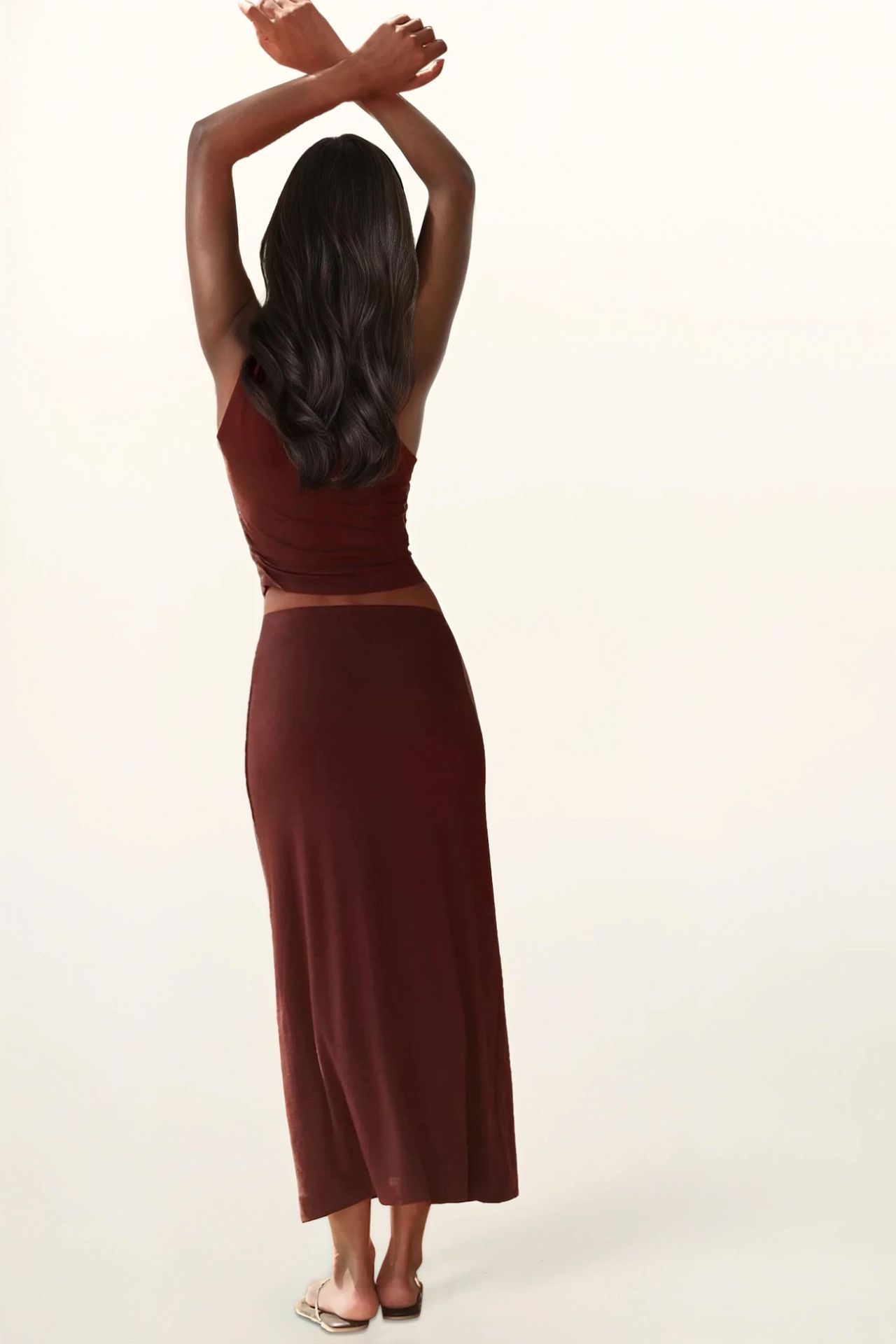 Slim Fit Halter Collar Knitted Top 3