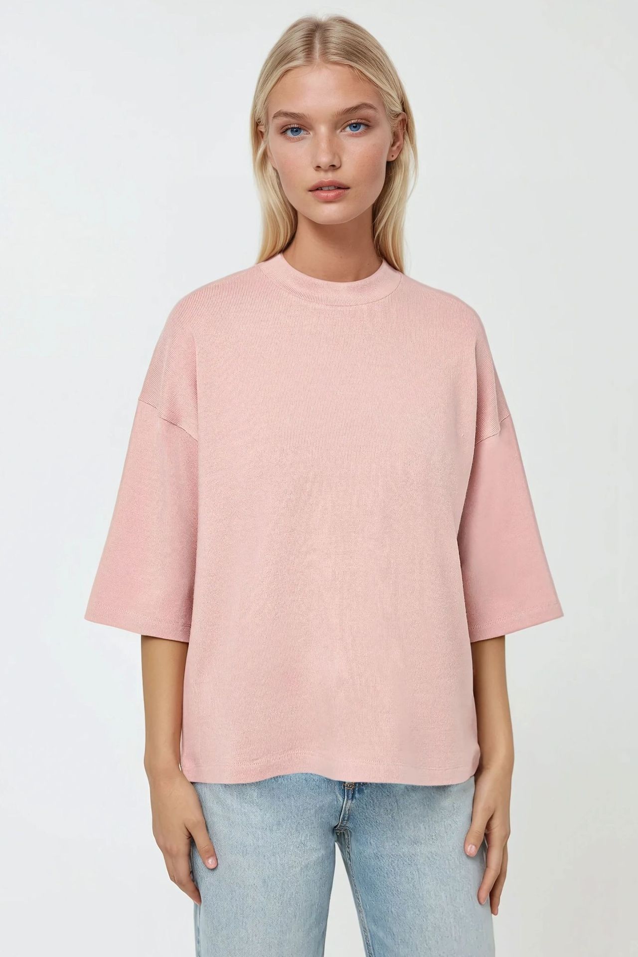 Relaxed Fit Crew Neck T-Shirt