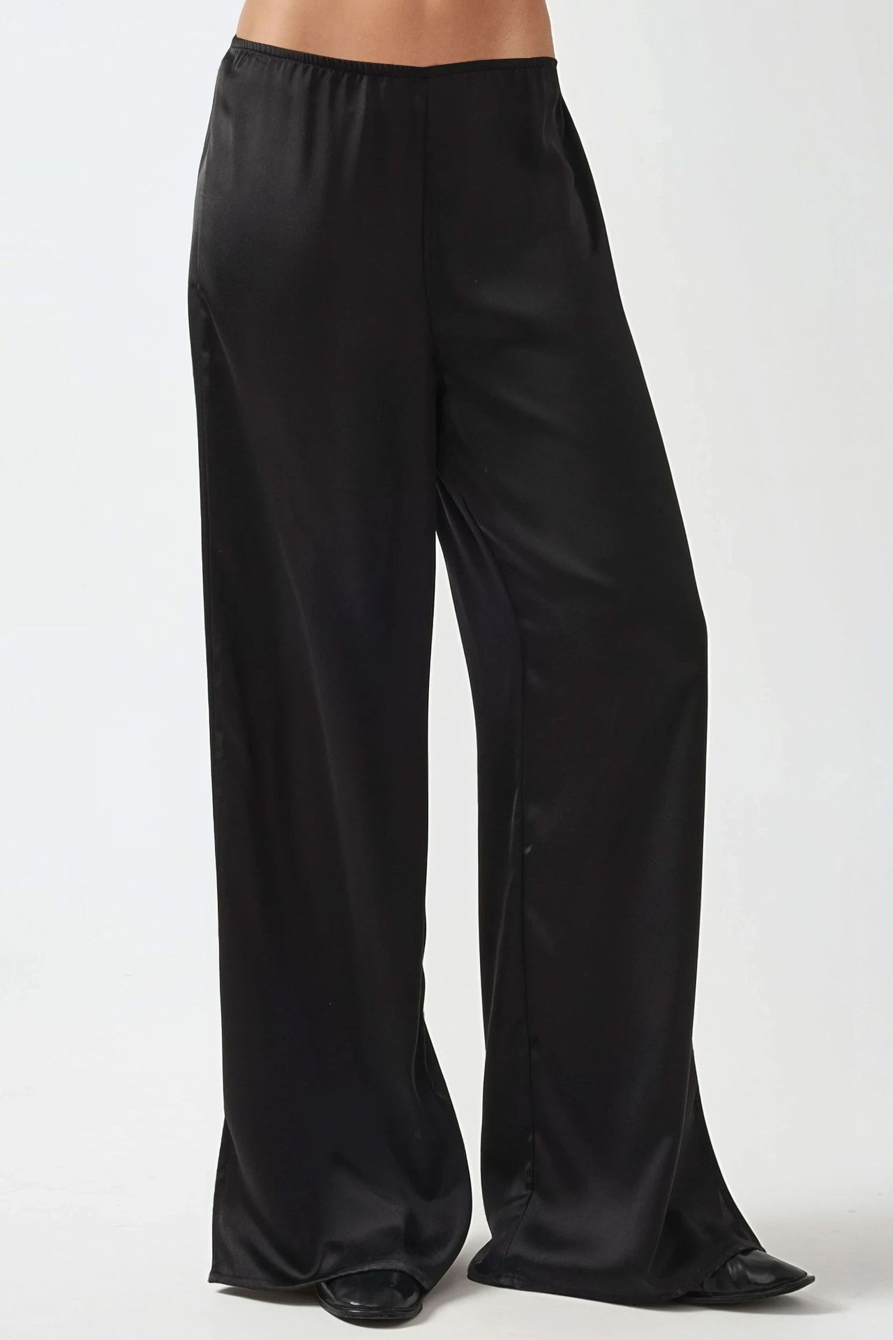 Ana Wide Leg Satin Pants
