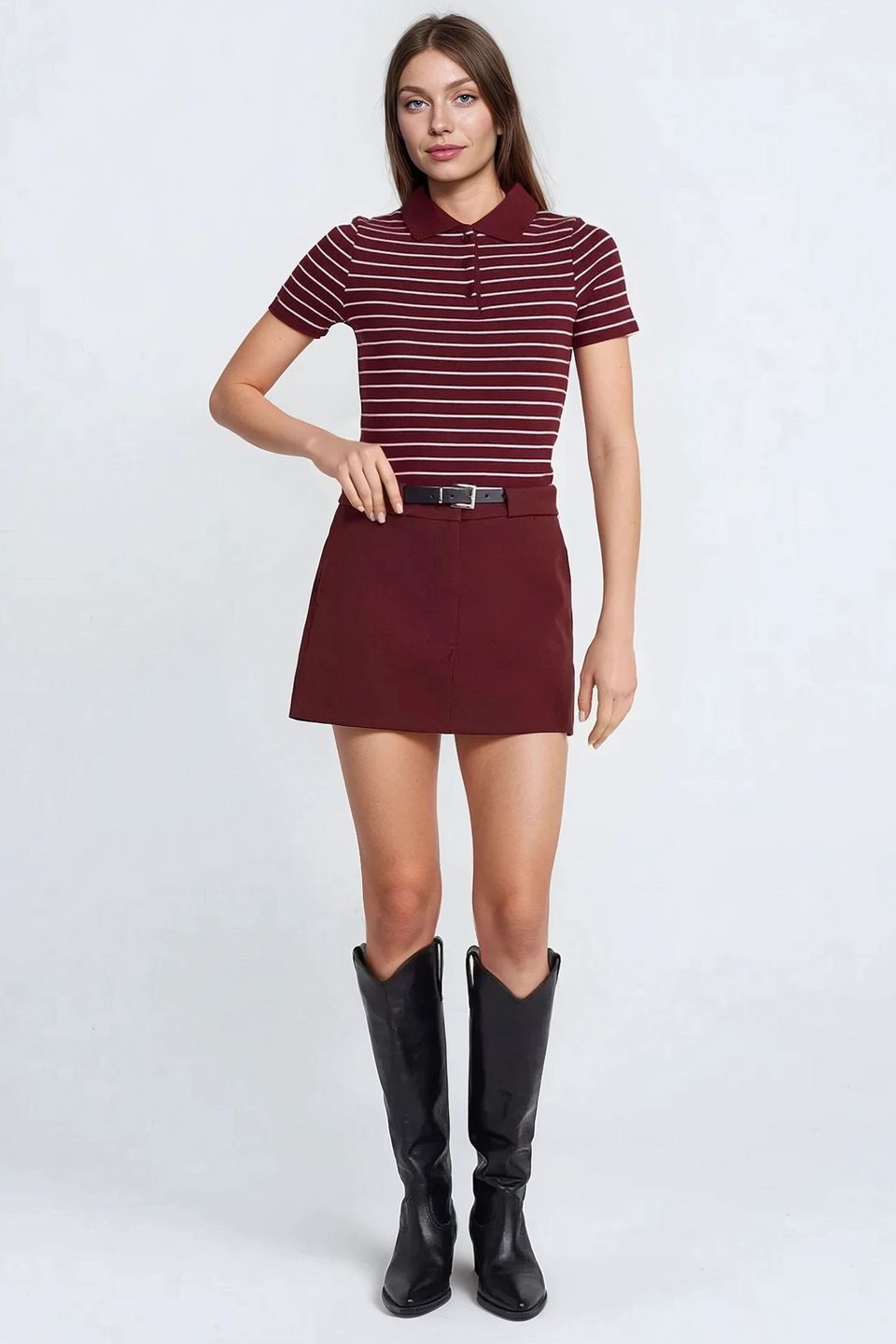 Mini Straight Skorts