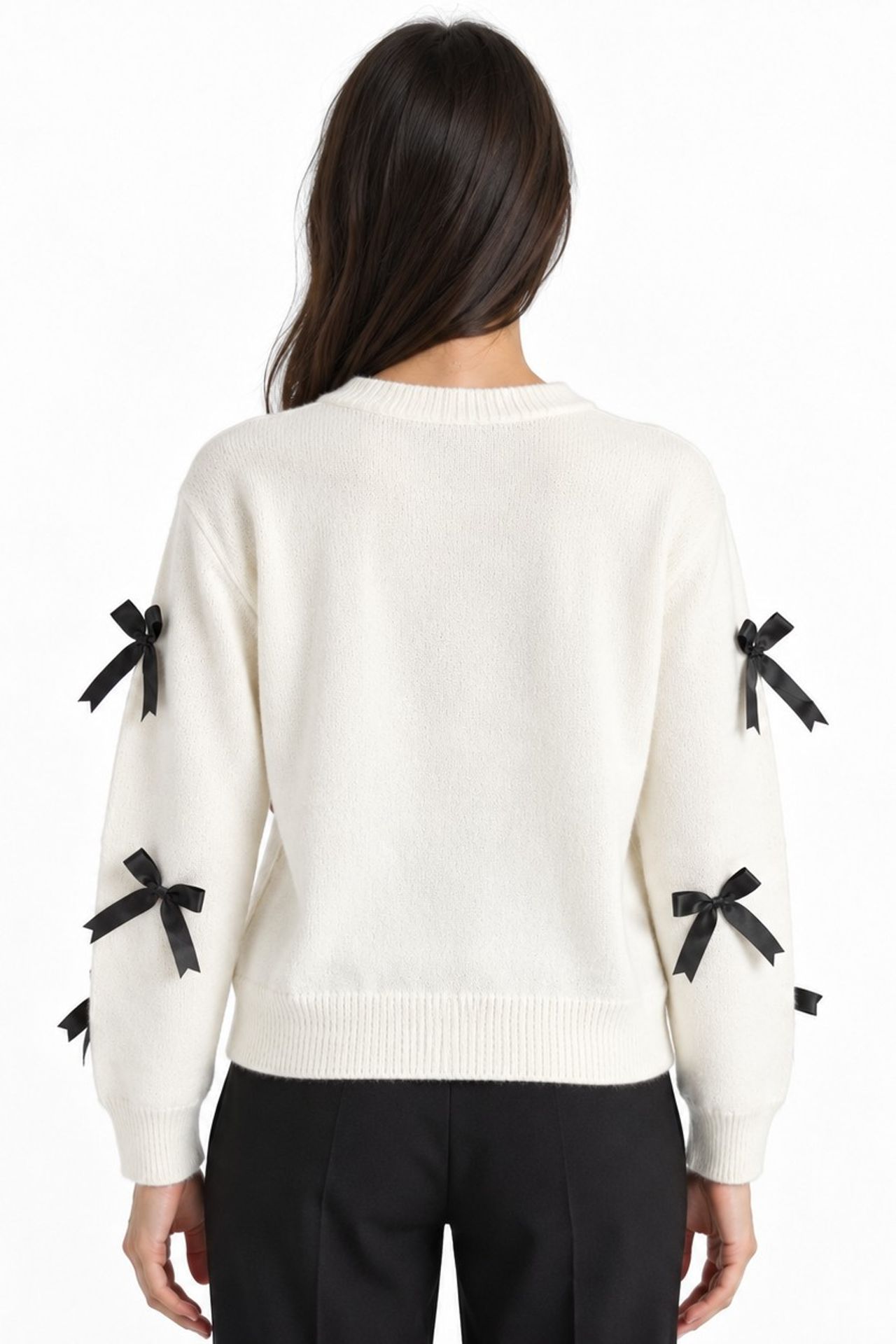 VIORNA Bisiklet Yaka Sweatshirt 5