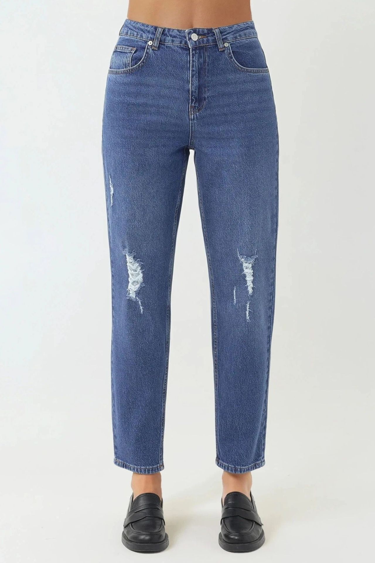 Destroy Detailed Slim fit Jeans 6