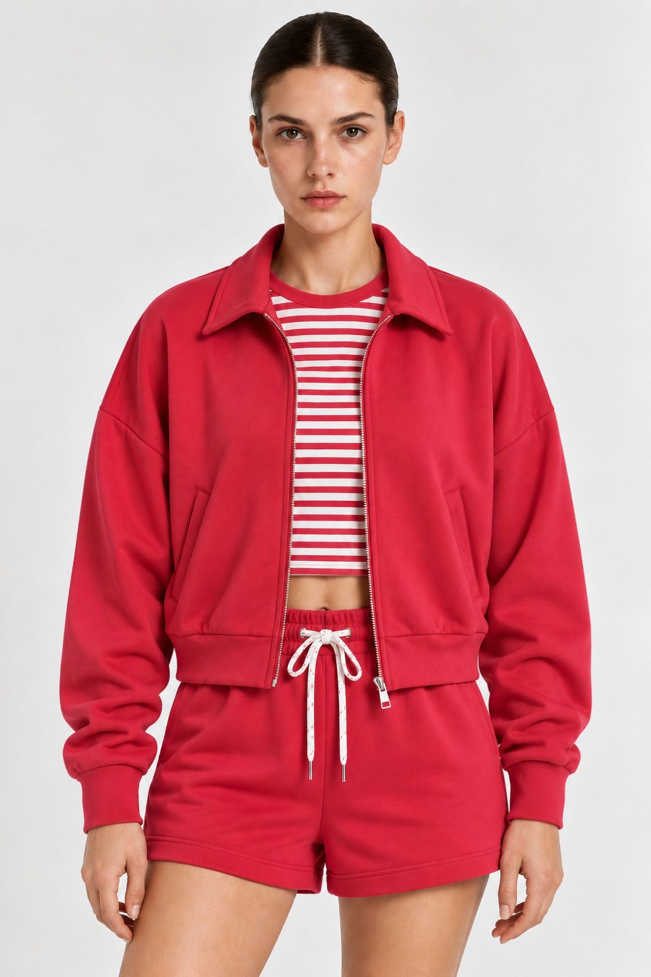 Polo Collar Jacket 1