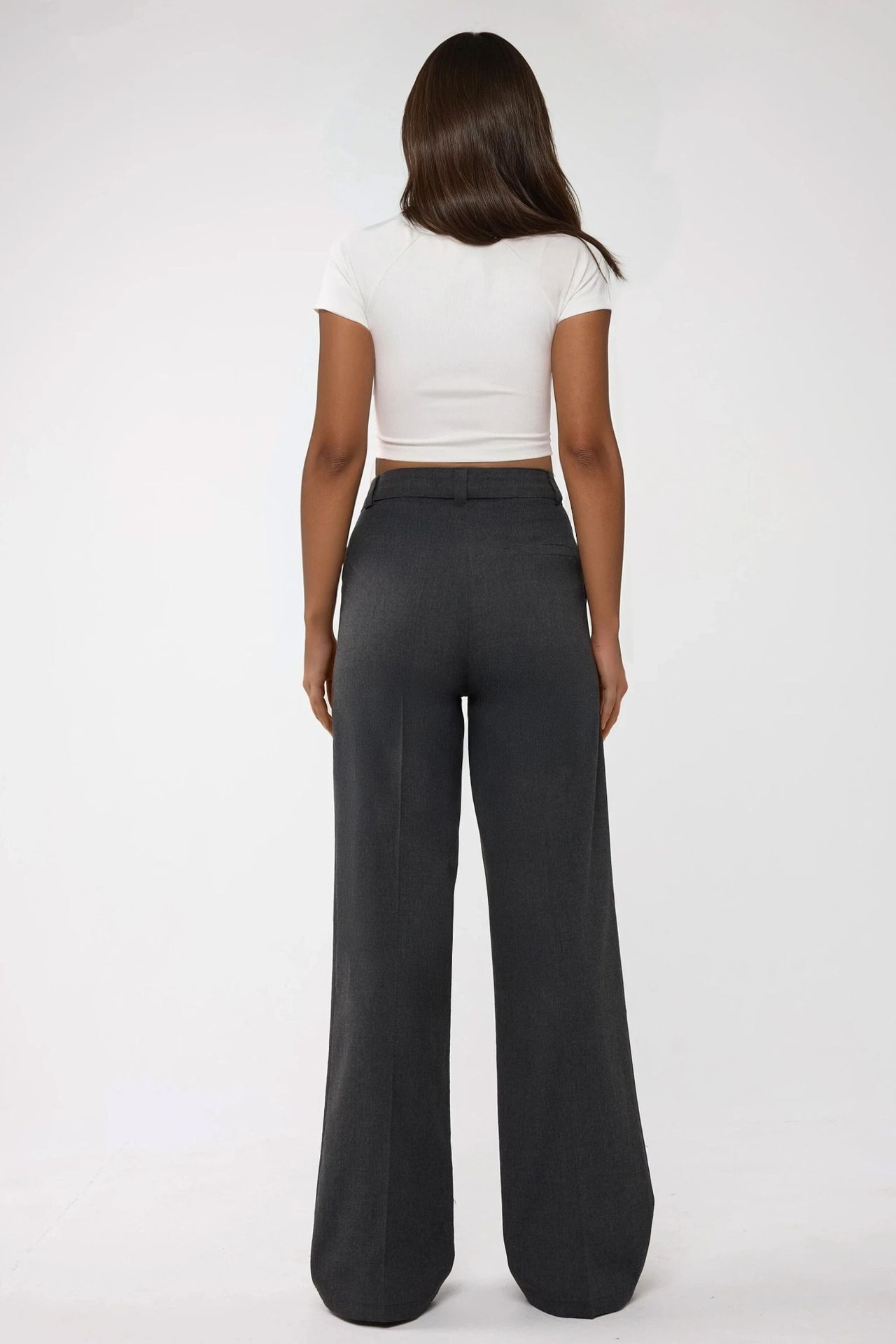 High Waist Palazzo Wide Leg Pants