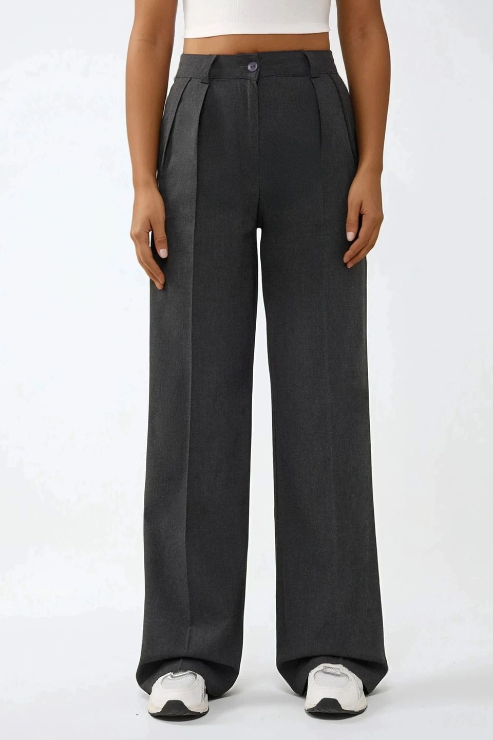 High Waist Palazzo Wide Leg Pants