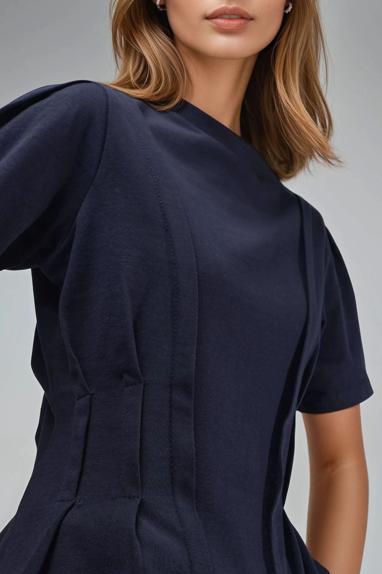 Fitted Crew Neck T-Shirt 6