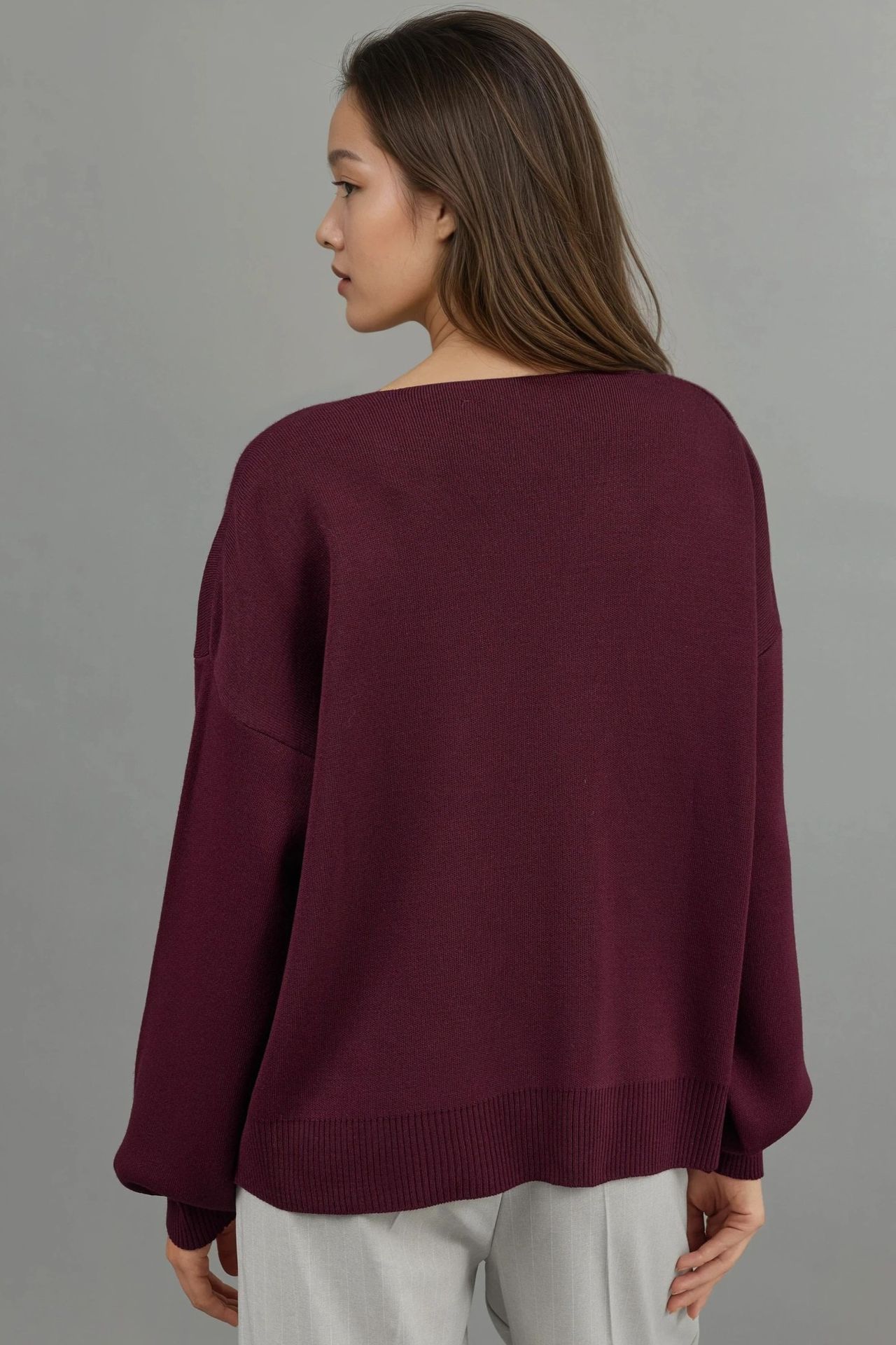 V-Neck Knitwear Cardigan with Bow Detail 3