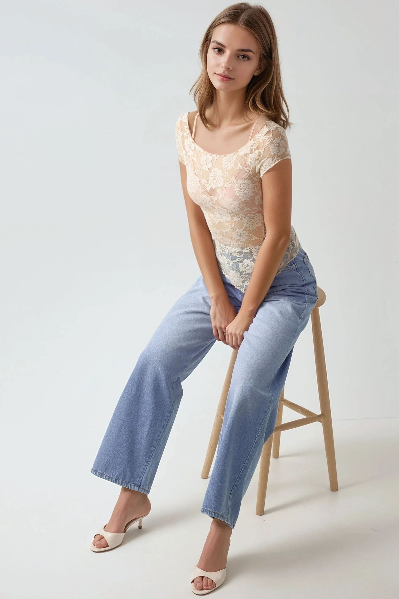 Floral Lace Crop Top Pika Collection 3