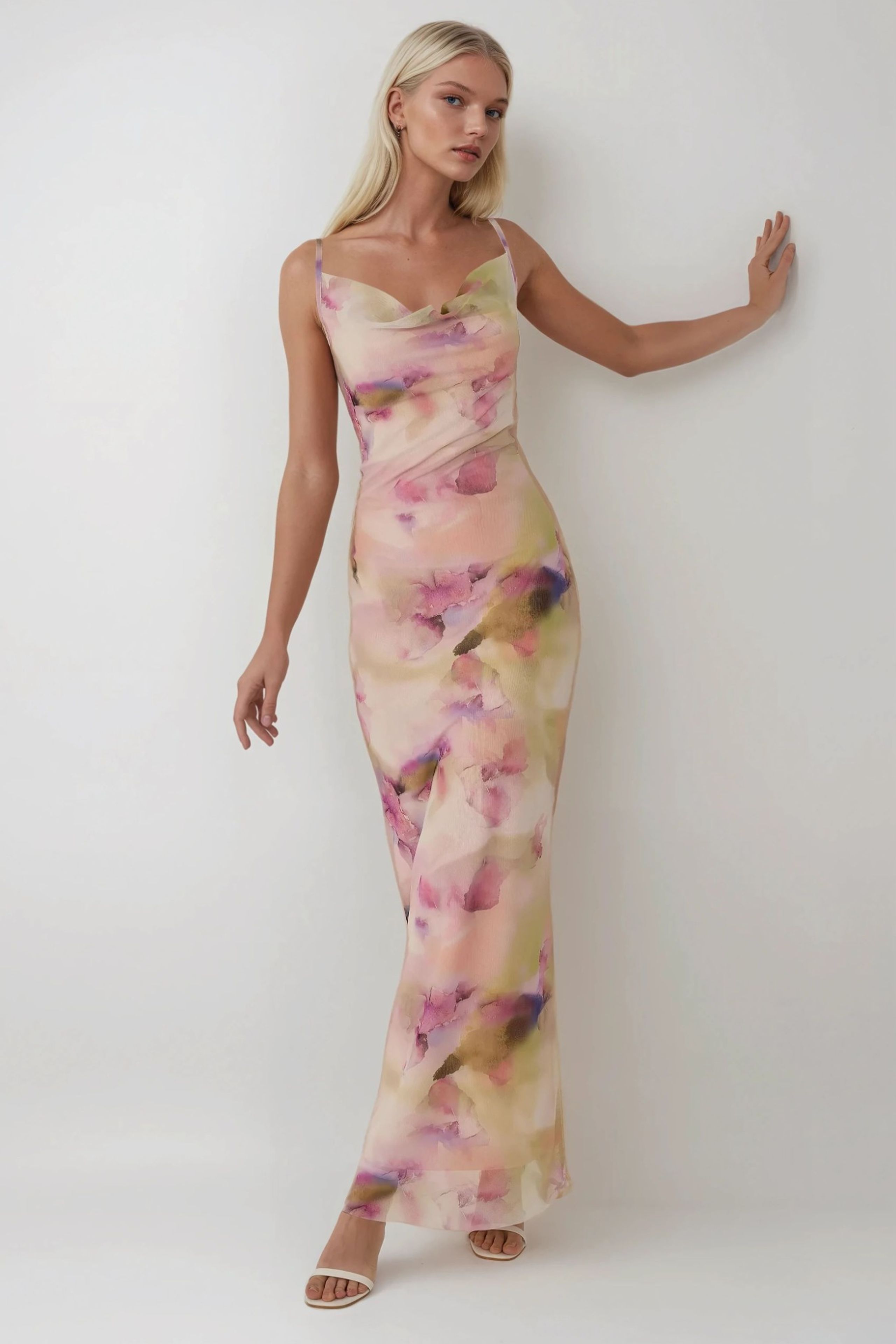 bodycon tulle dress HiCCUP Straight Hem Slit new-exclusives-dcaf6e Theory Women Sleeveless Rayon Viscose Colors:Honey Yellow 624