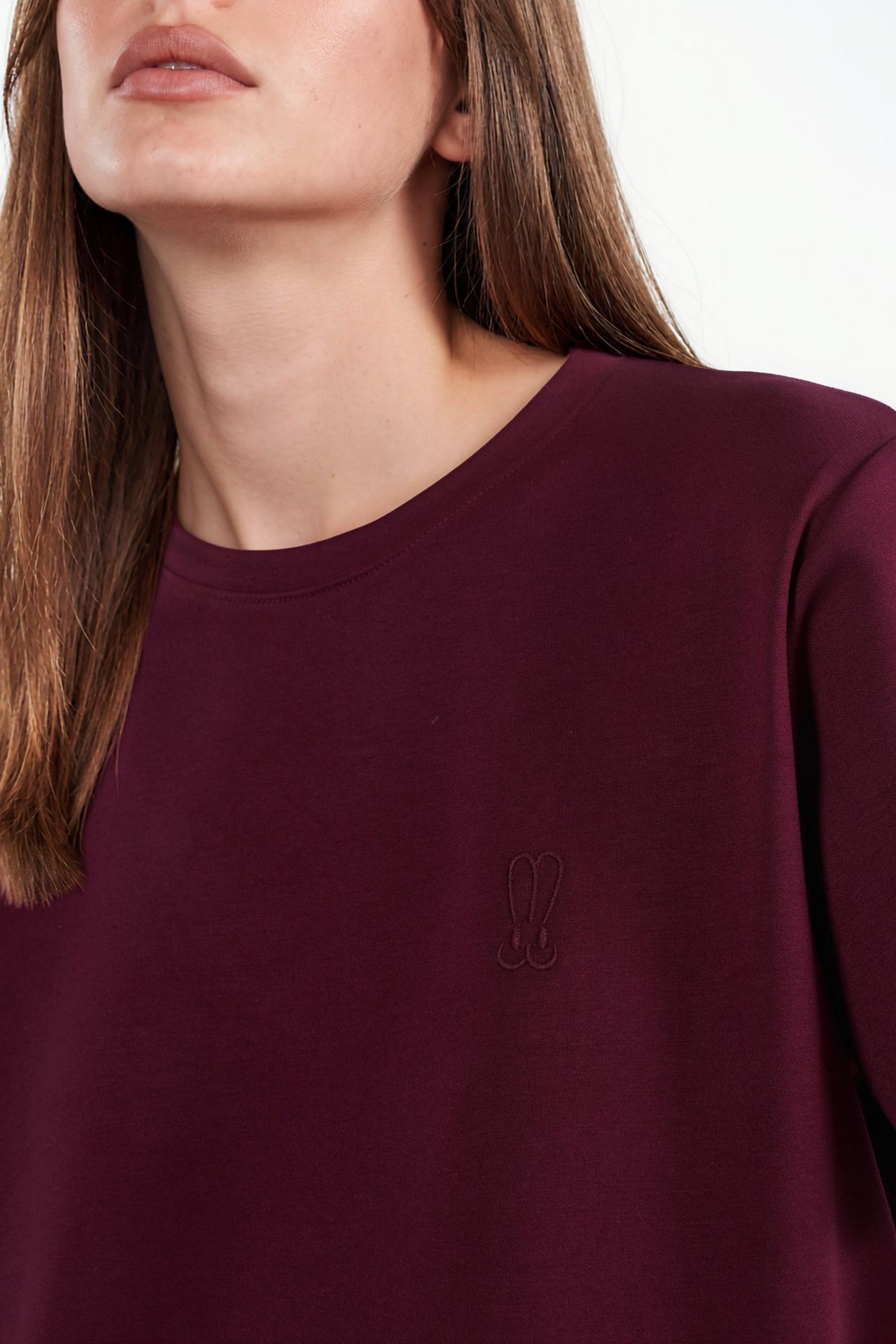 Crew Neck Embroidered Two-Piece Co-ord Set 6
