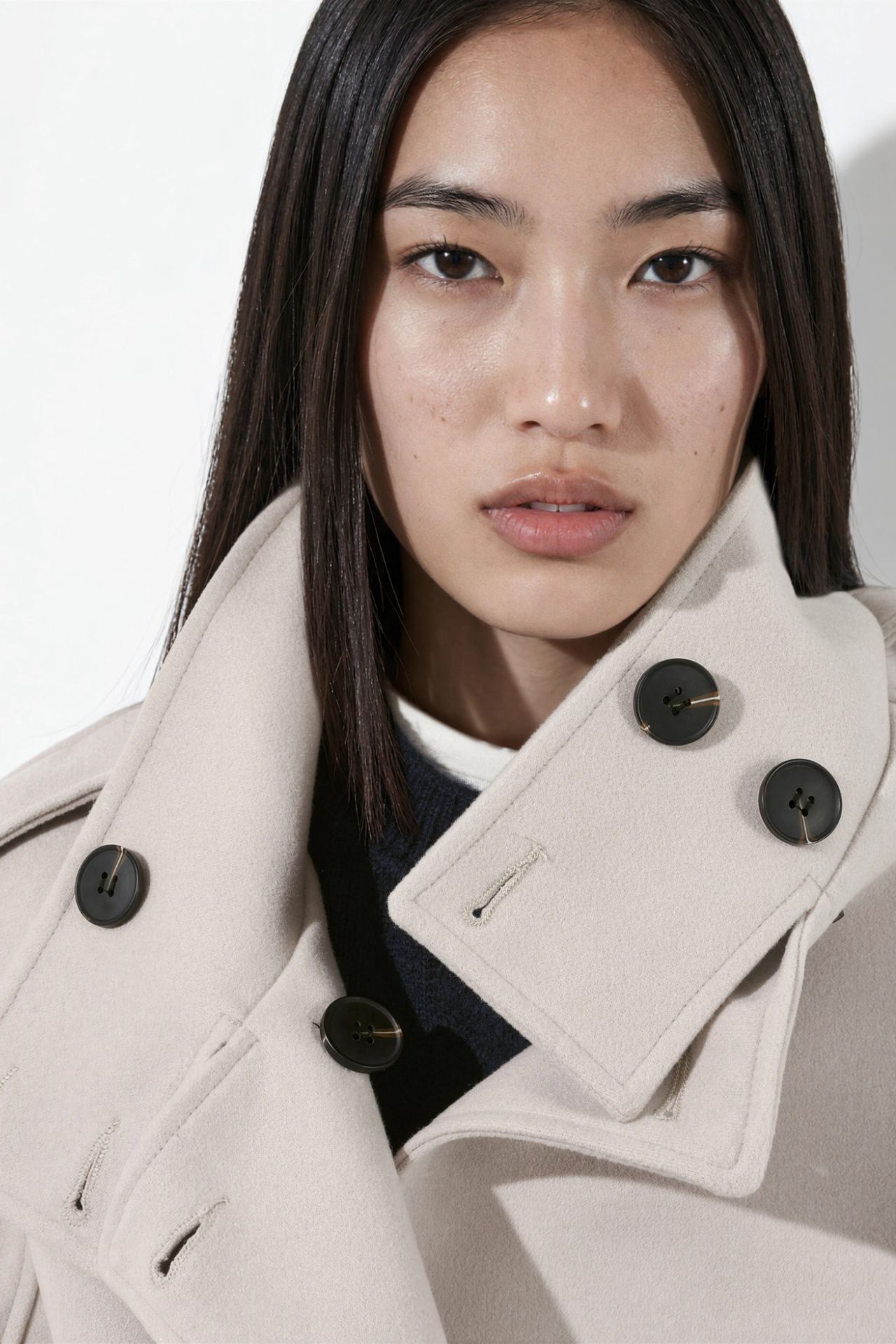 Stand Collar Trench Jacket 6