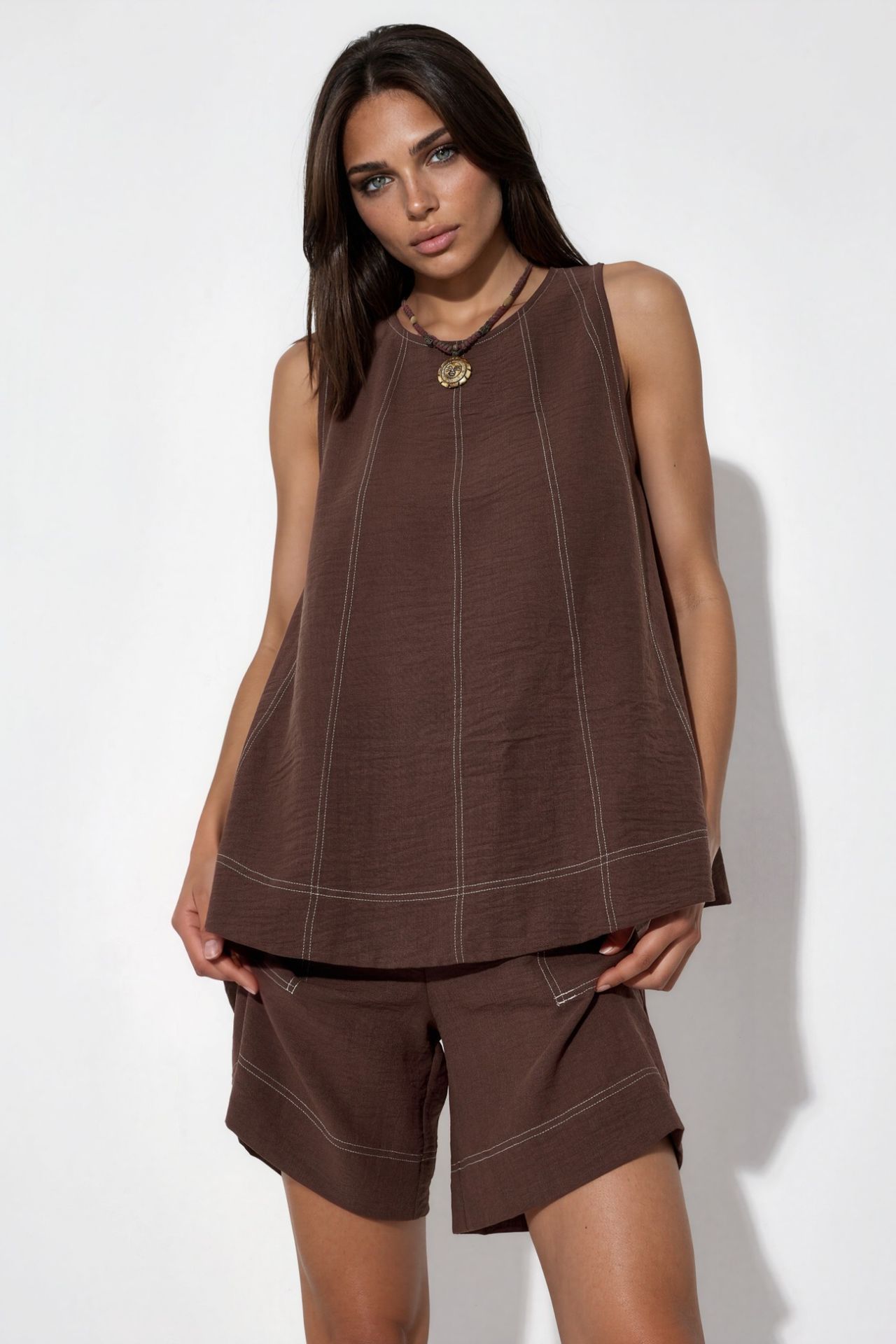 Stitch Detail Relax Fit Co-ord Set 1