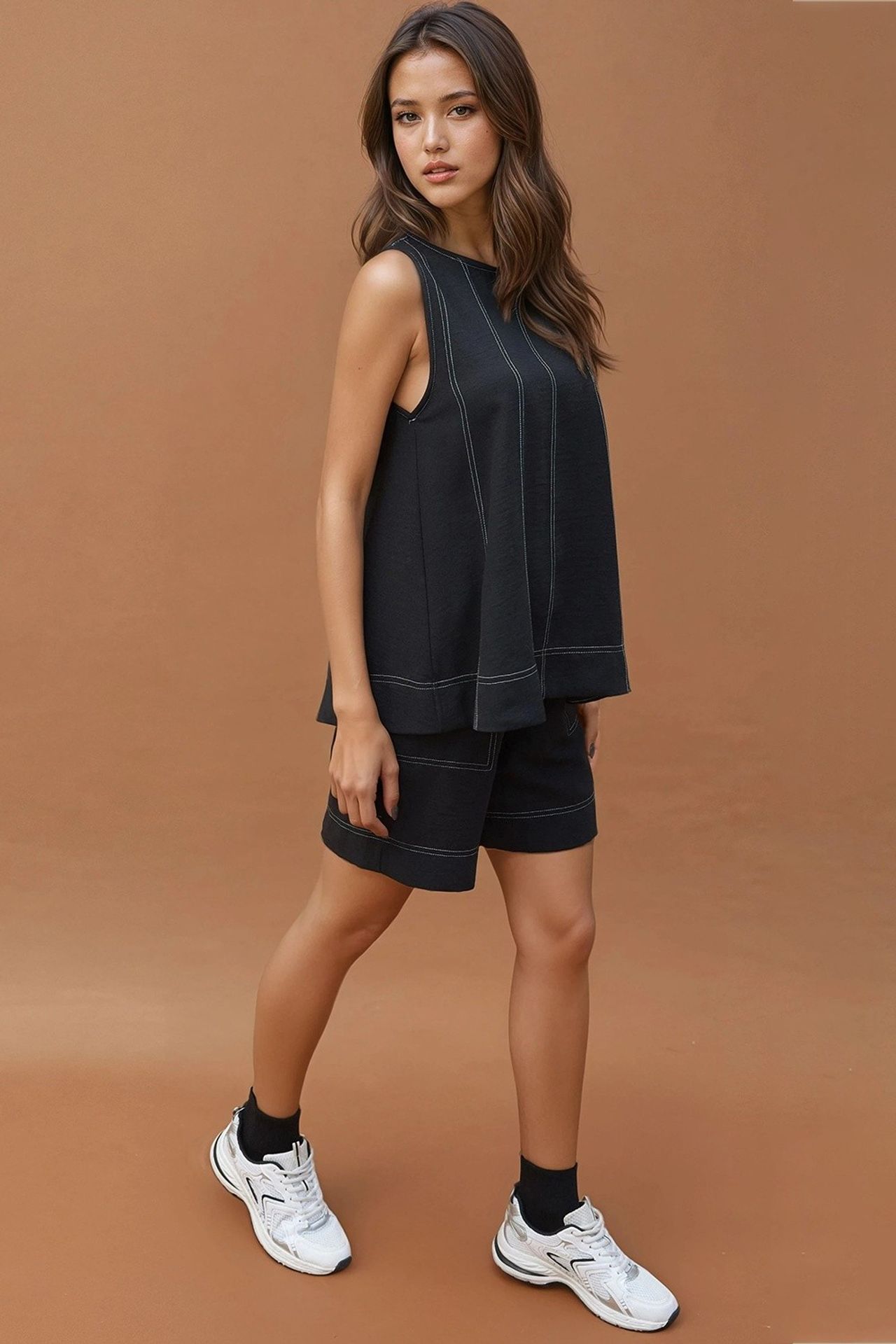Stitch Detail Relax Fit Co-ord Set 6