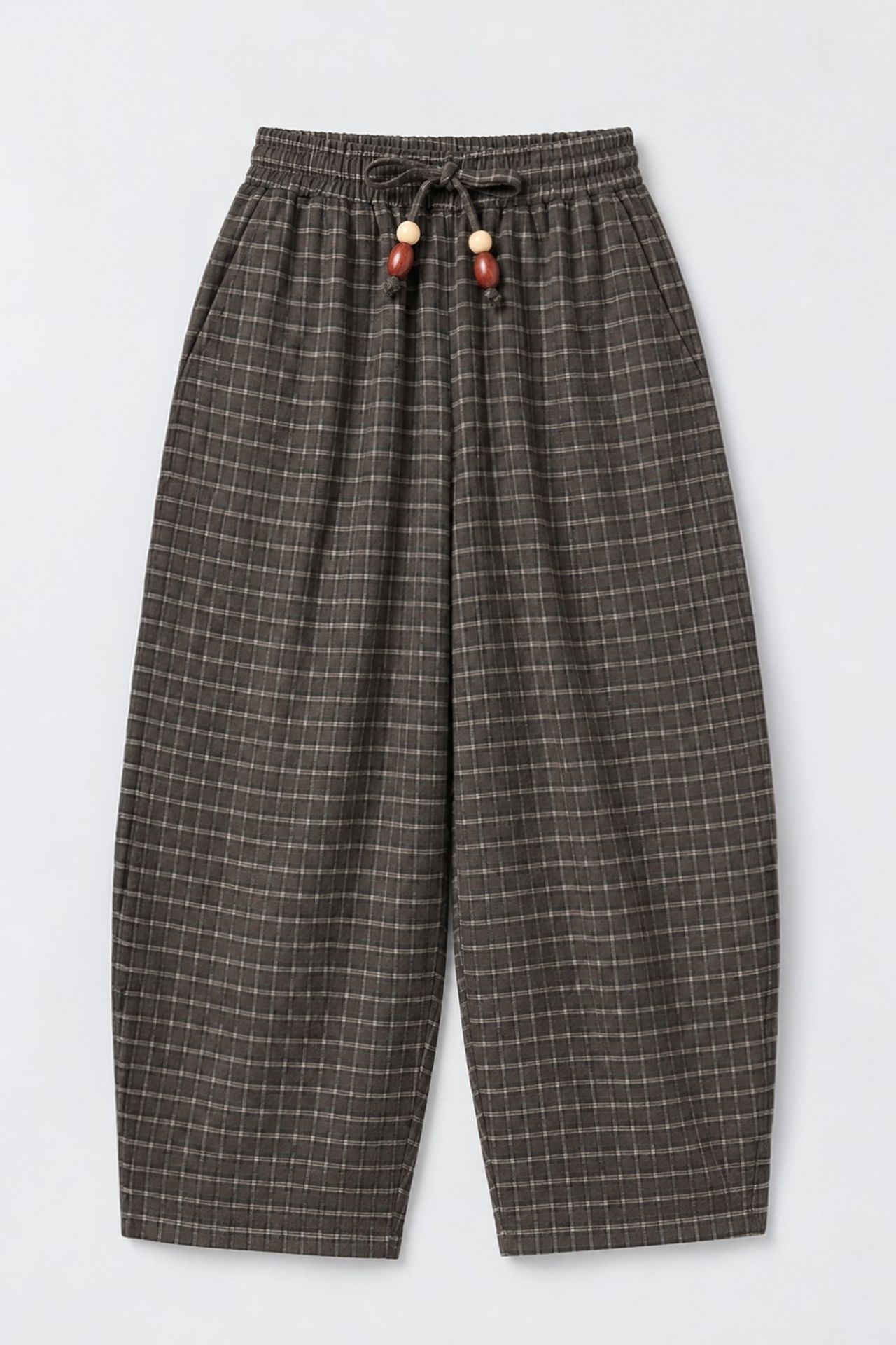 Plaid Culotte Pants 5