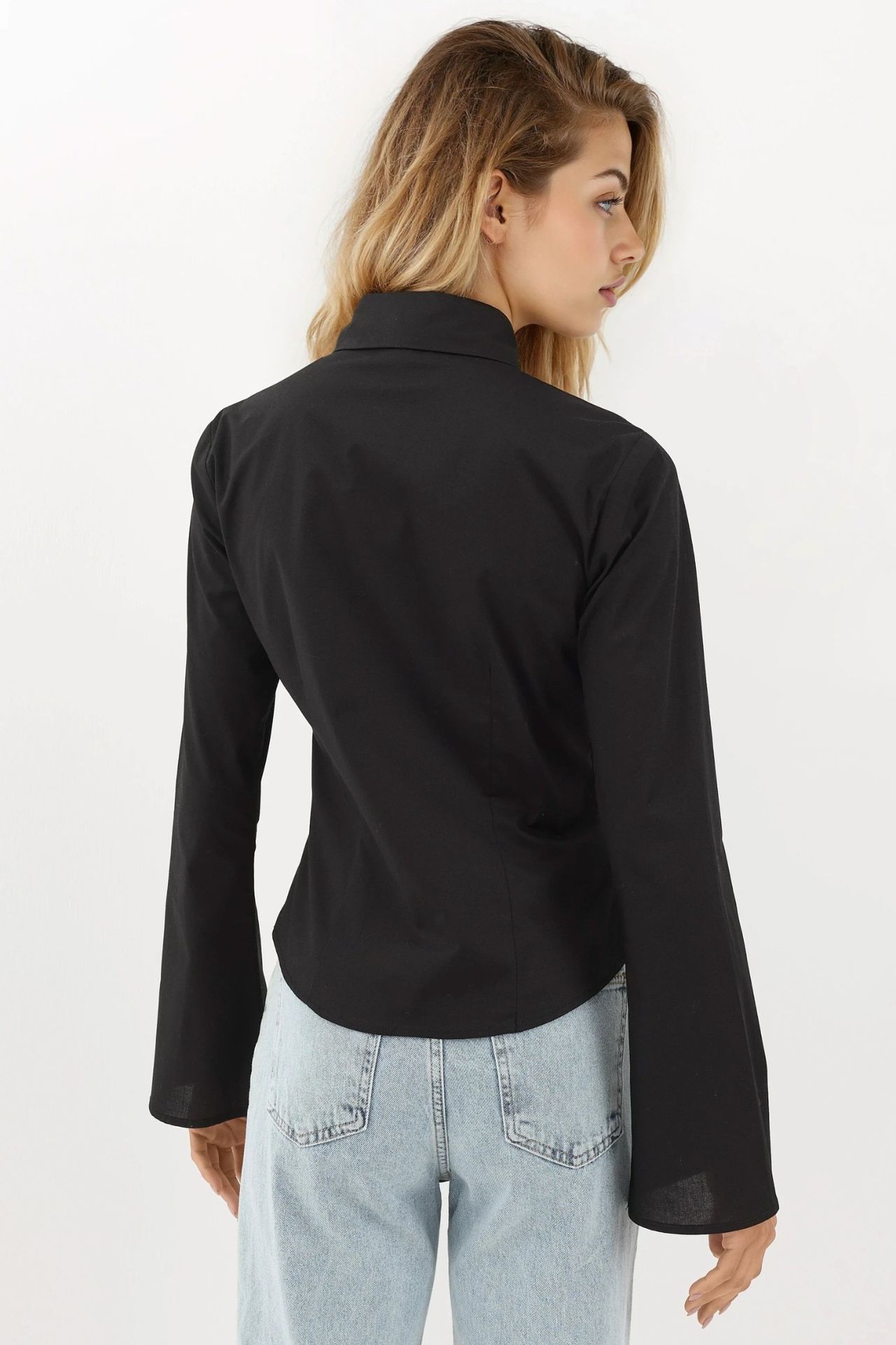 Fitted Long Sleeve Shirt  4