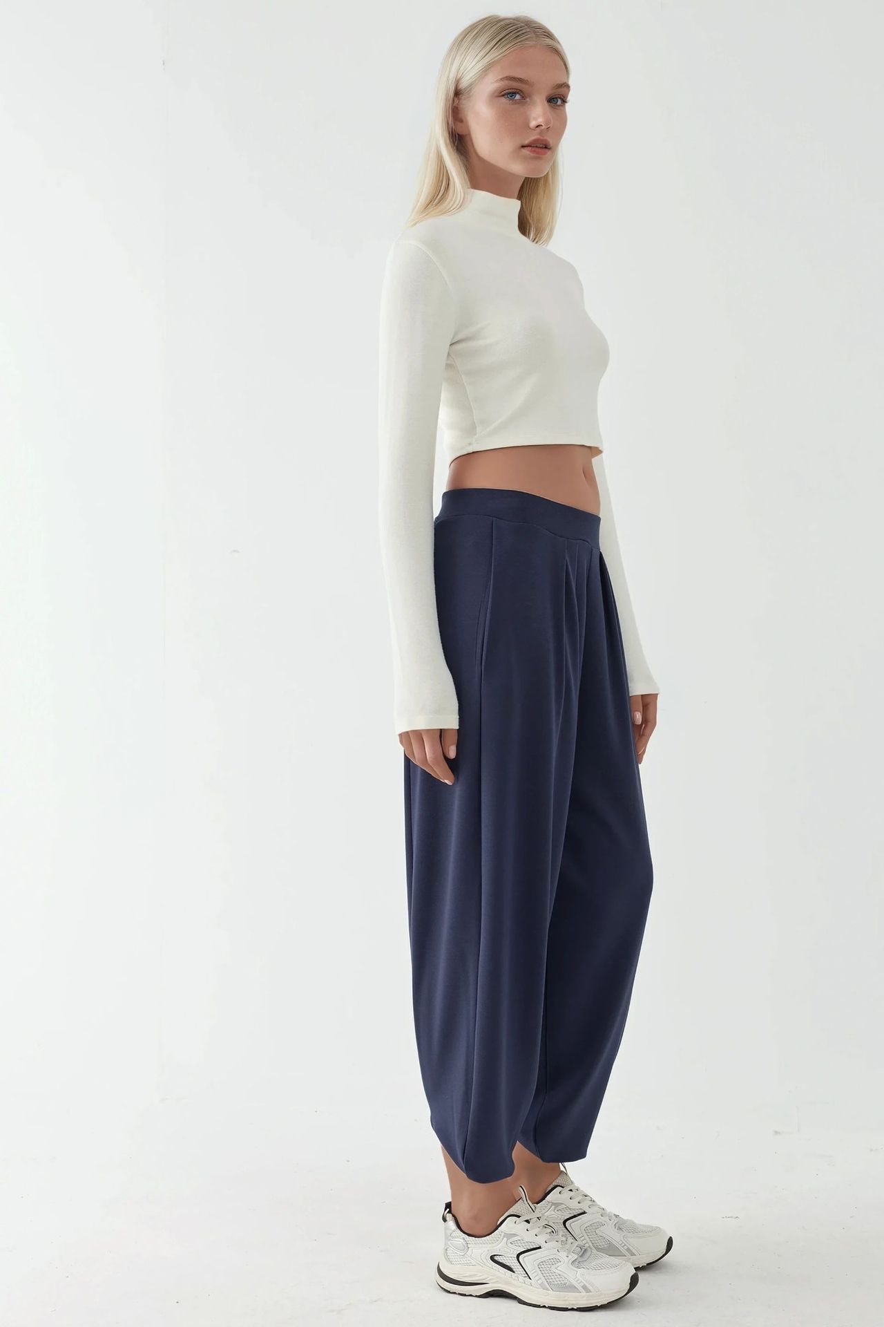 Modal Touch Salwar Pants with Pockets