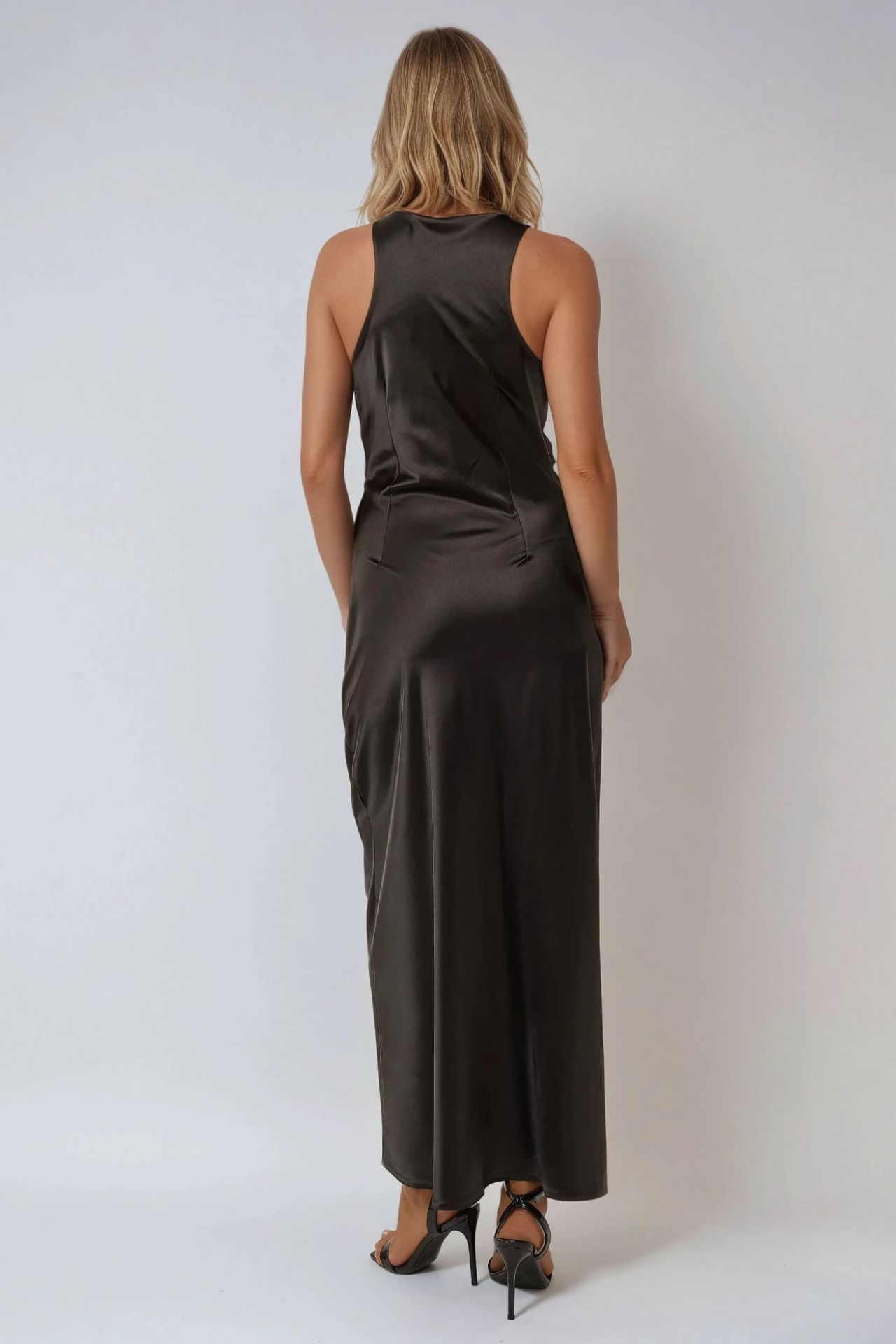 Satin Maxi Dress