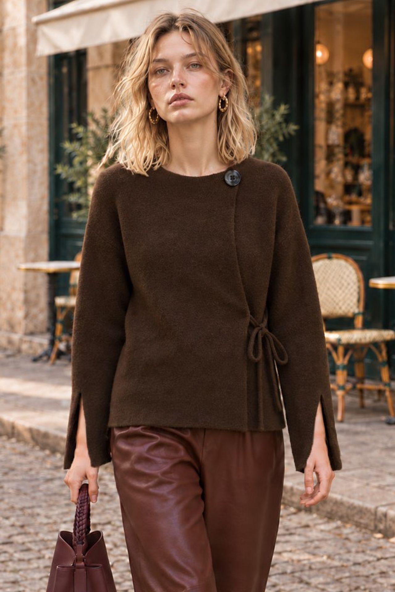 Soft Touch Jacket-Look Knit Cardigan 2