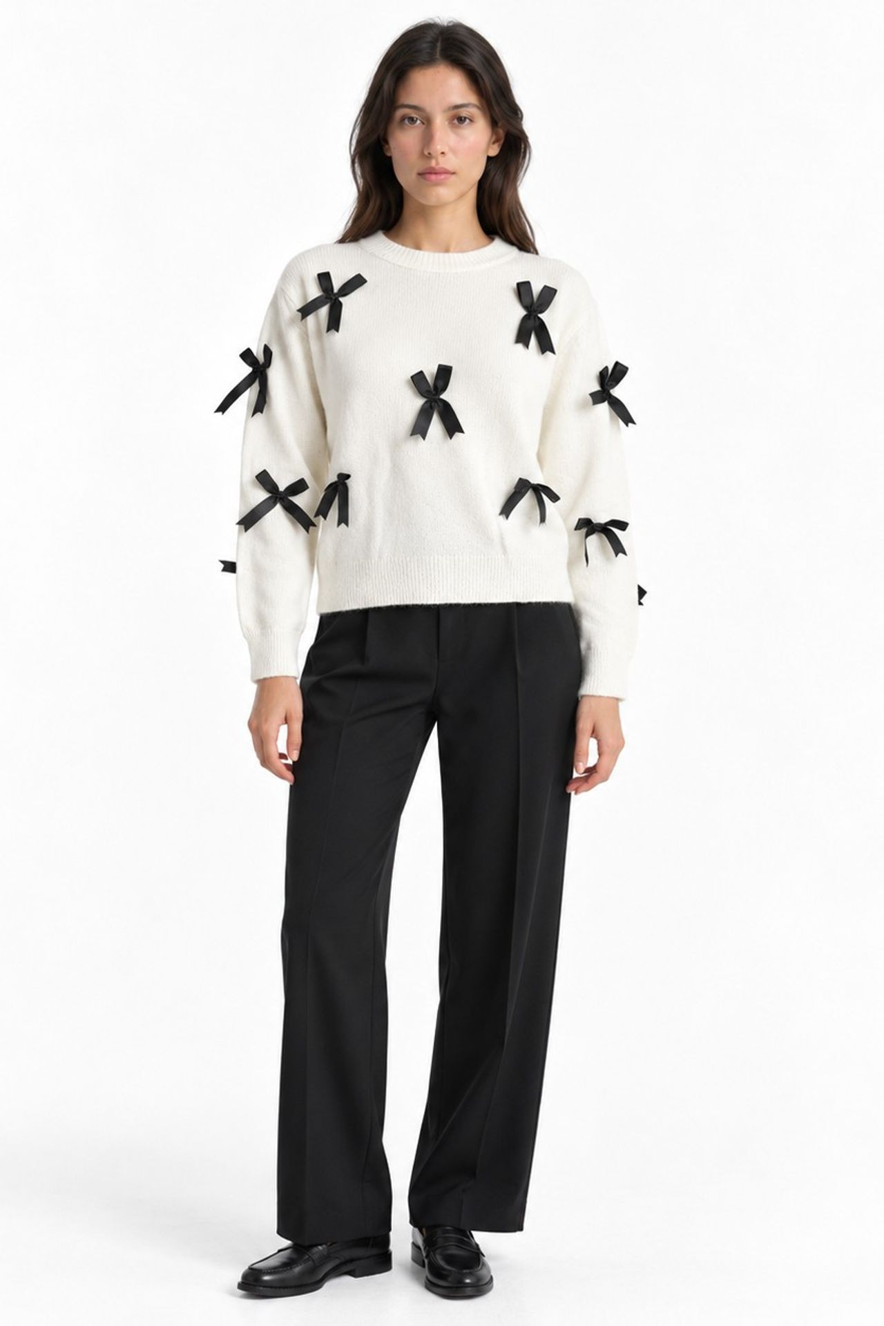 VIORNA Bisiklet Yaka Sweatshirt 2