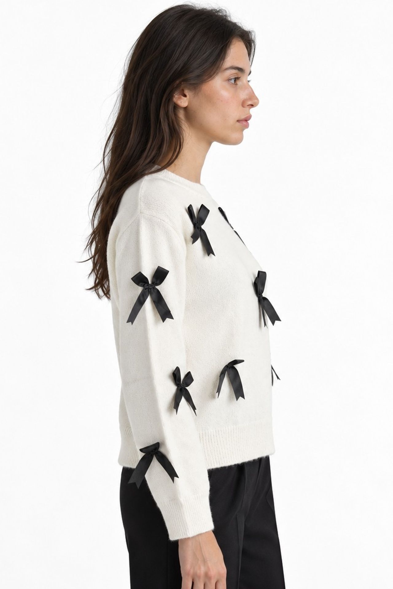 VIORNA Bisiklet Yaka Sweatshirt 3