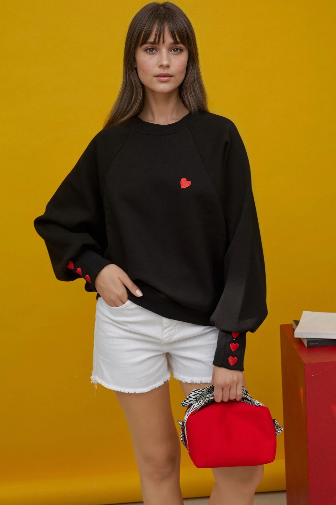 Embroidered Cotton Sweatshirt