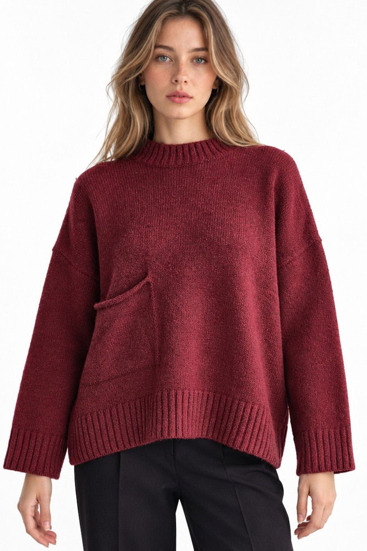 VIORNA Bisiklet Yaka Sweatshirt 1