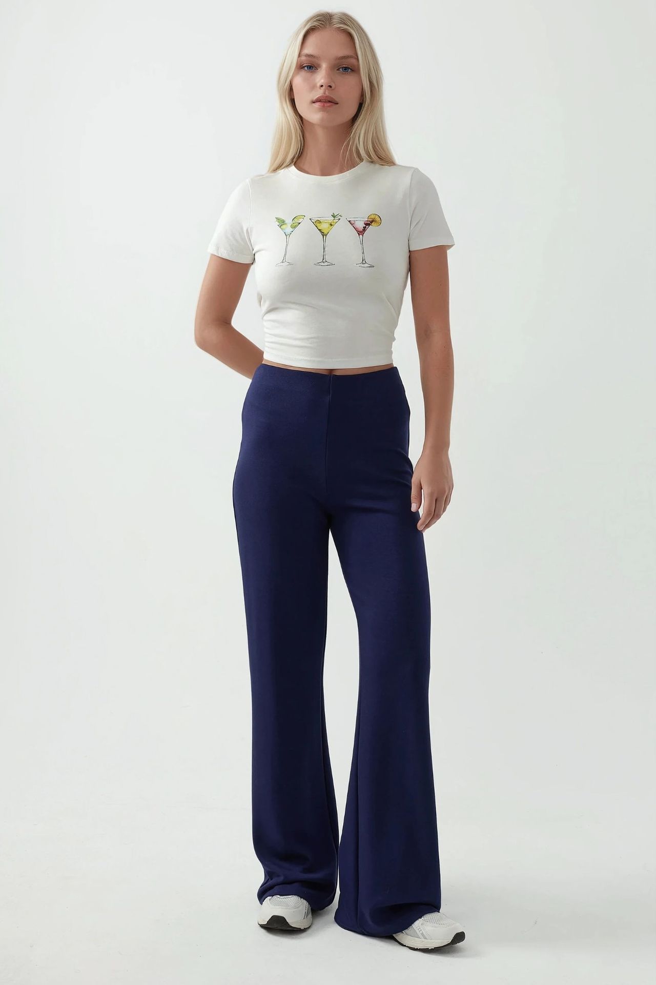Relaxed Fit Modal Touch Straight Leg Sweatpants 7