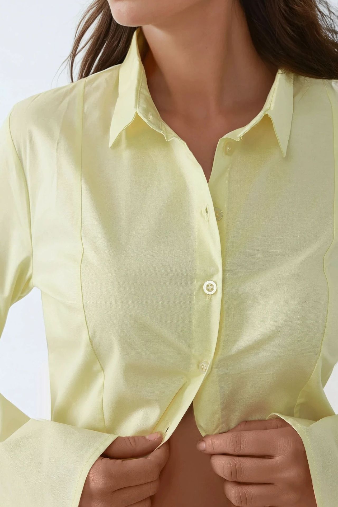 Fitted Long Sleeve Shirt 