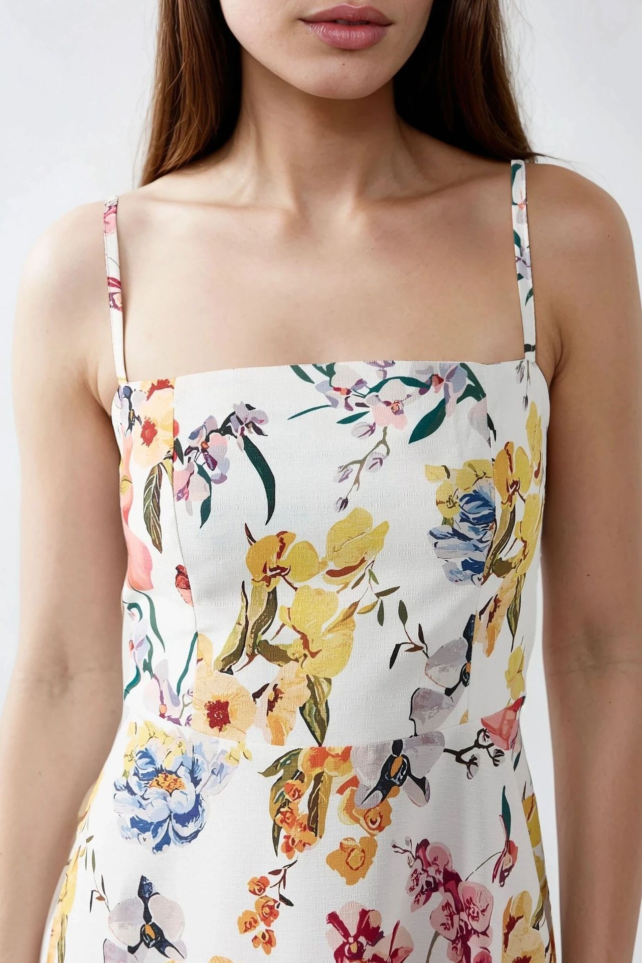 Printed Midi Dress
