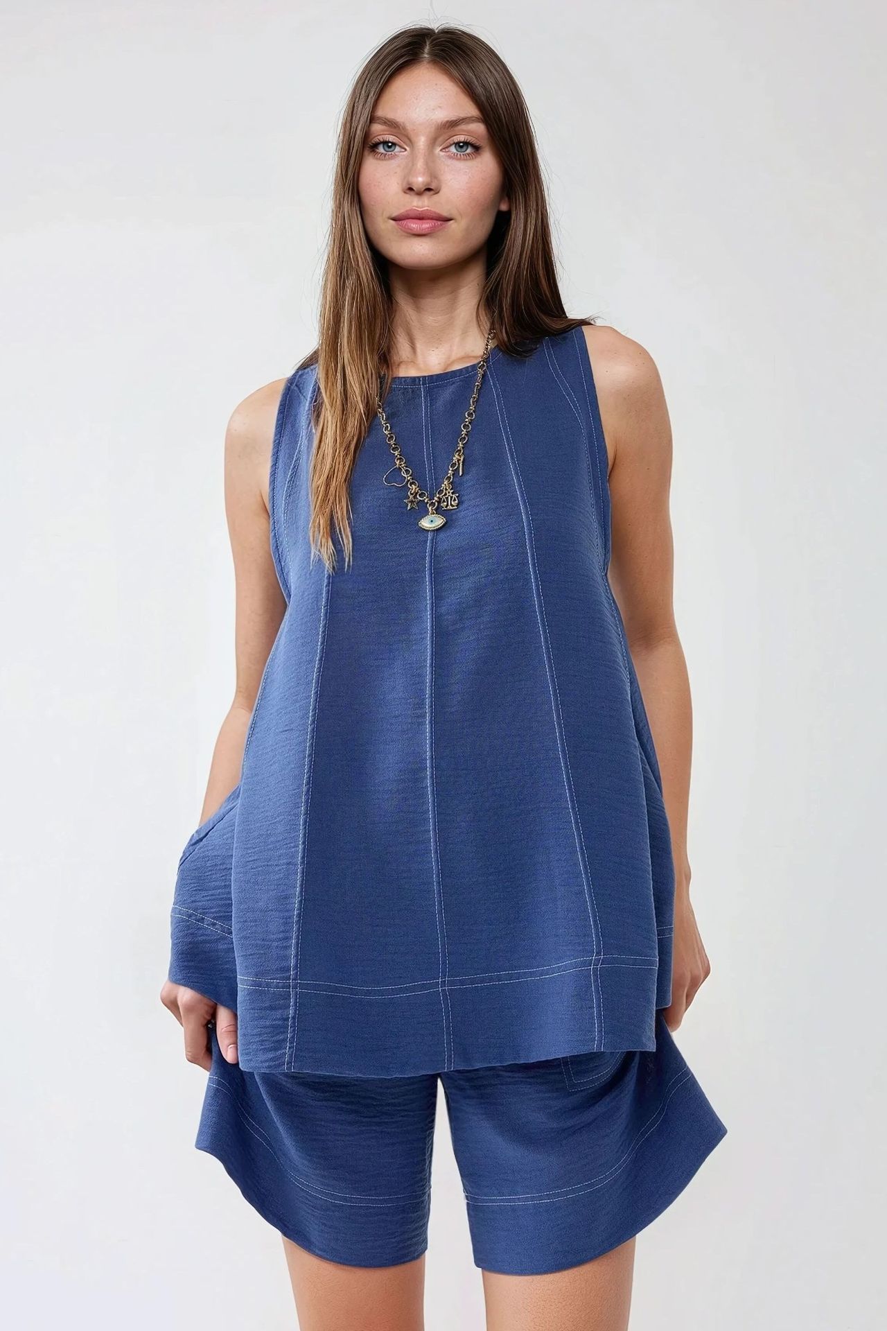 Stitch Detail Relax Fit Co-ord Set