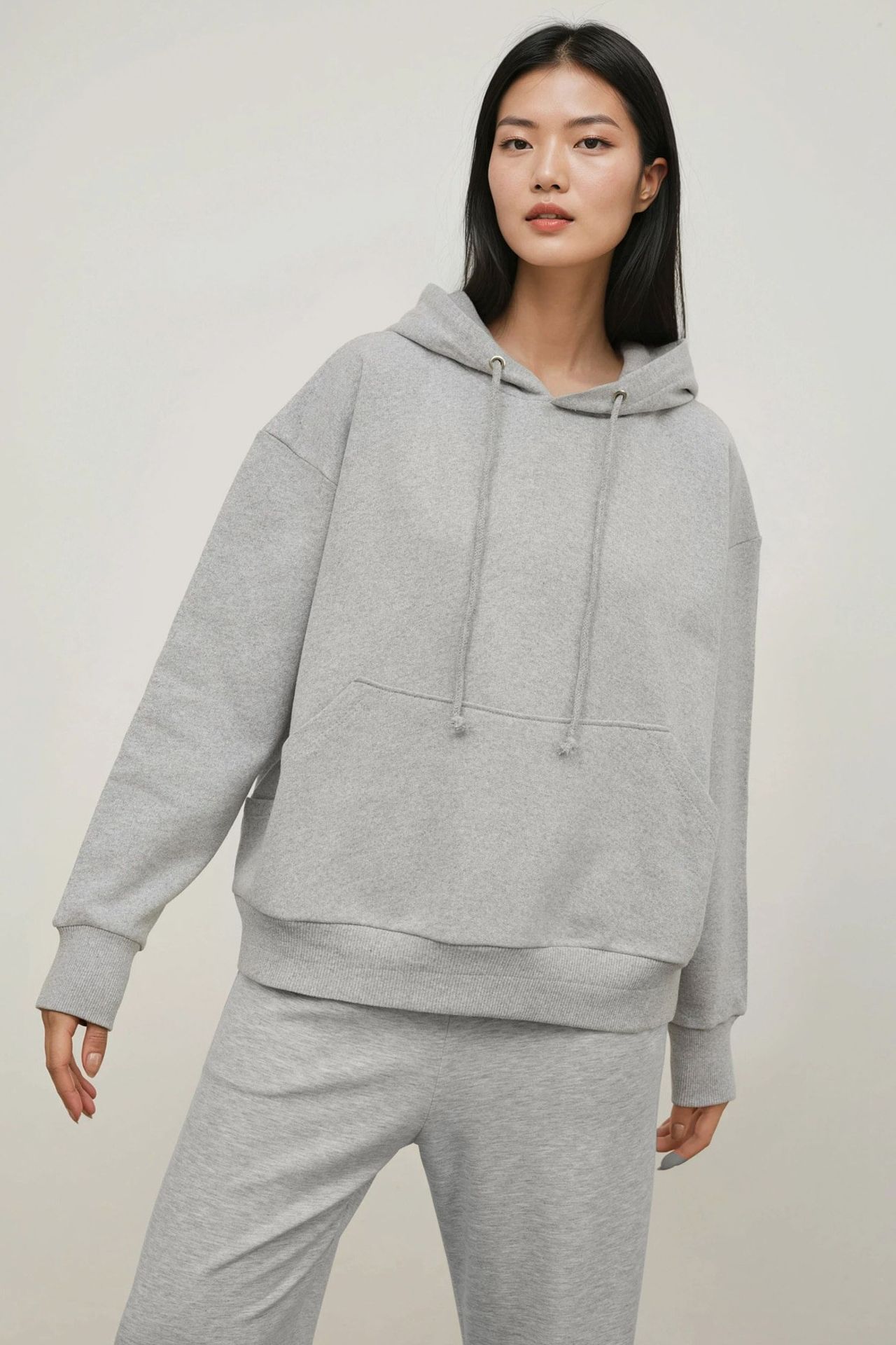 Oversized Hooded Sweatshirt  1